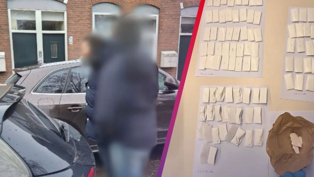 Drugsdealer met 102 ponypacks op heterdaad betrapt in Vlaardingen