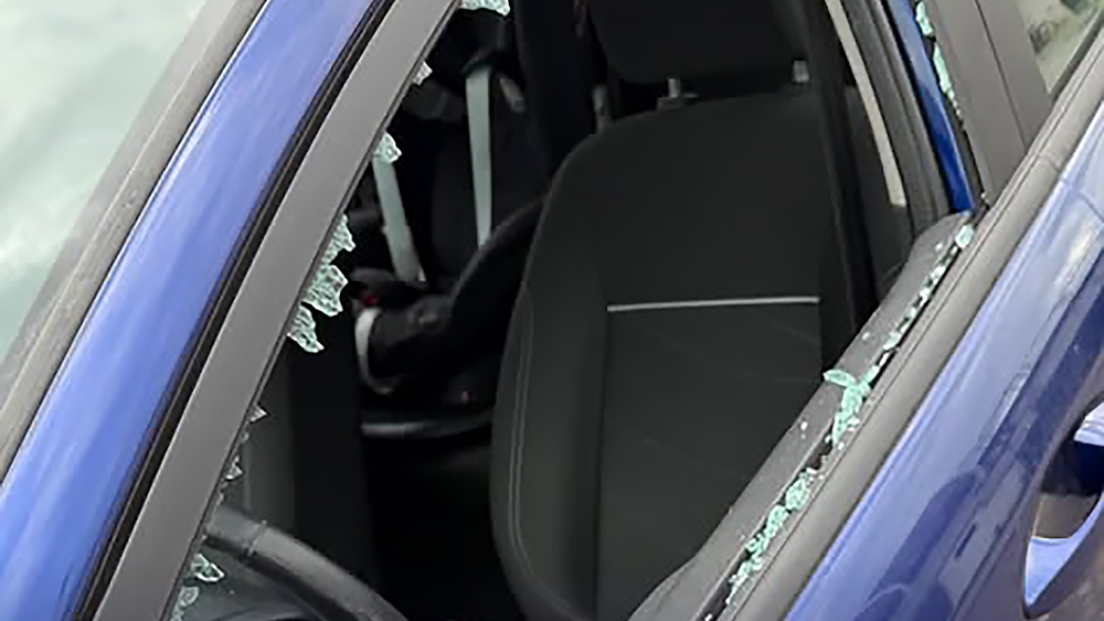 Ruiten van meerdere auto's vernield bij Vijfsluizen