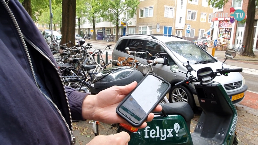 Bewoners zijn overlast door geparkeerde huurscooters zat, Felyx zegt: 'meld het ons en wij lossen het op'