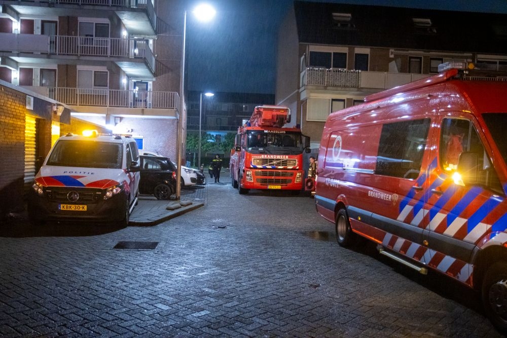 Brand in woning in Schiedam-Woudhoek snel geblust