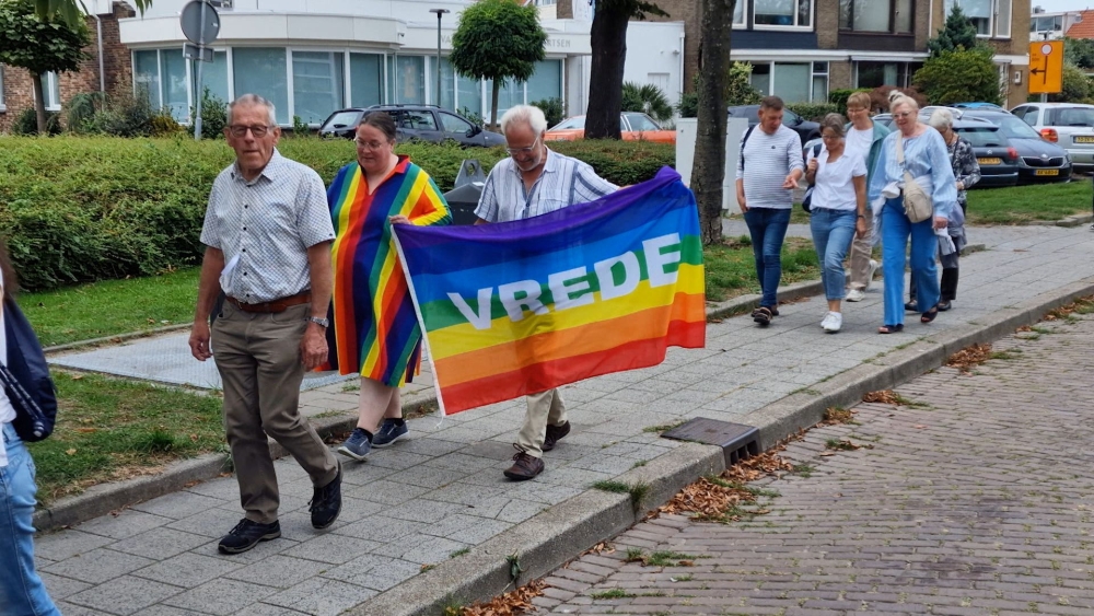 De Vredeswandeling in Vlaardingen in 2024