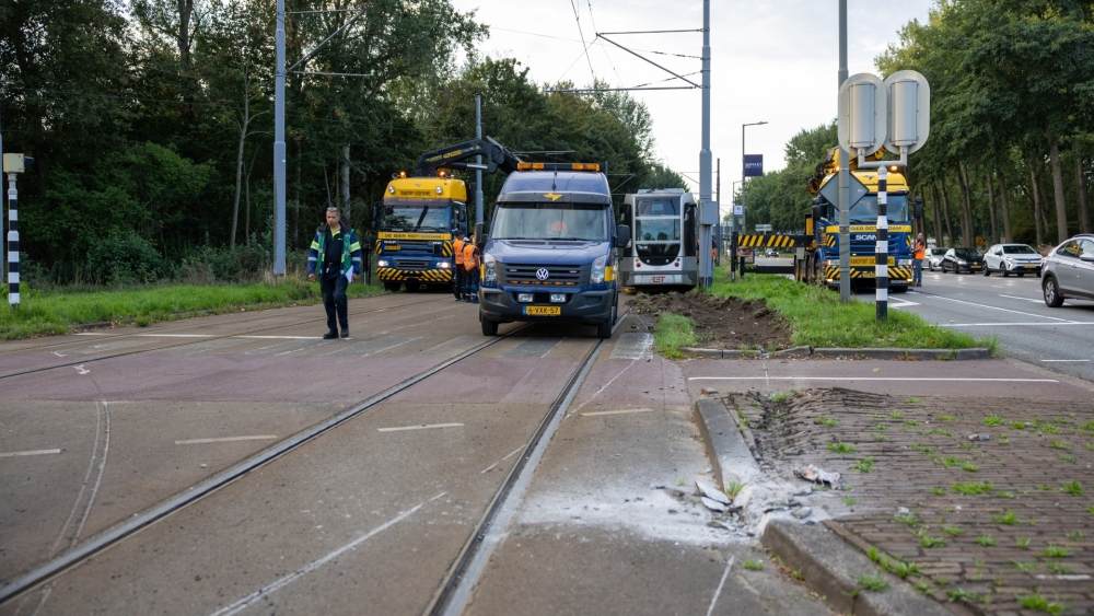 Tram ontspoord in Schiedam-Noord, RET zet vervangende bussen in