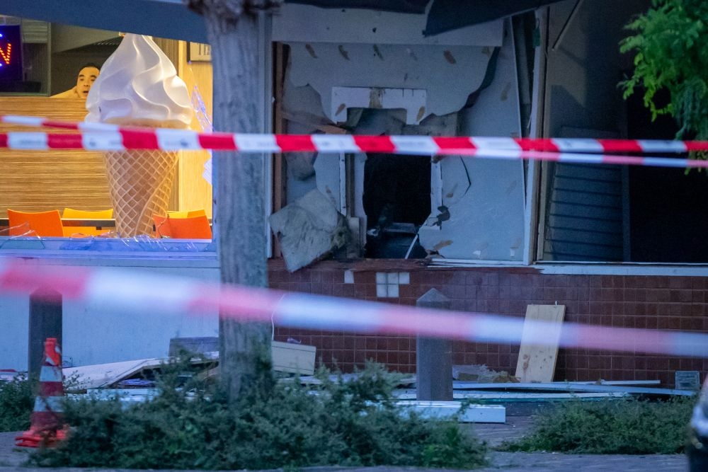 Ravage na opblazen pinautomaat, één verdachte op heterdaad aangehouden